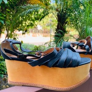 Jeffrey Campbell wooden platforms